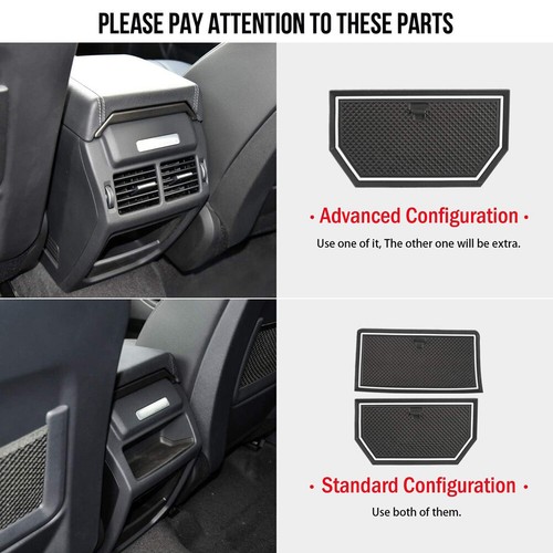 For Land Rover Range Rover Evoque 2012-2019 Accessories Door Pad Gate Slot Mats - Picture 14 of 27