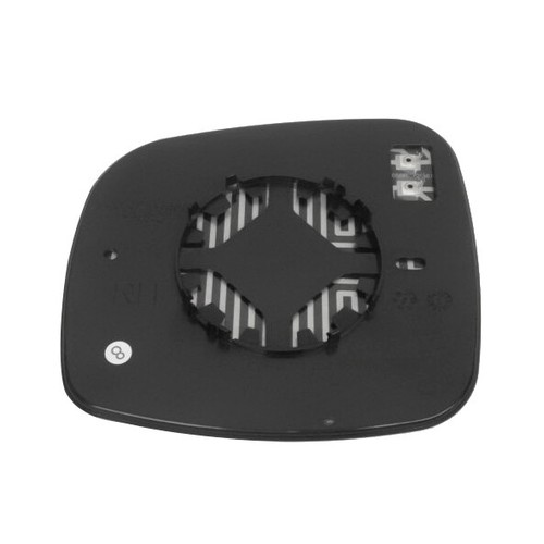 Espejo retrovisor derecho pasajero con calefacción de vidrio con placa para Dodge Caravan 2008-11 - Imagen 2 de 2