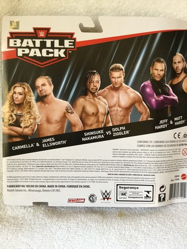 WWE Battle Pack Hardy Boyz Matt & Jeff MOC 2018 Ser.53 - Picture 2 of 2
