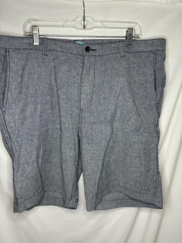 Tommy Bahama Shorts Chino Flat Front Size 40 9” Inseam Linen Cotton Spandex Mens - Picture 1 of 6