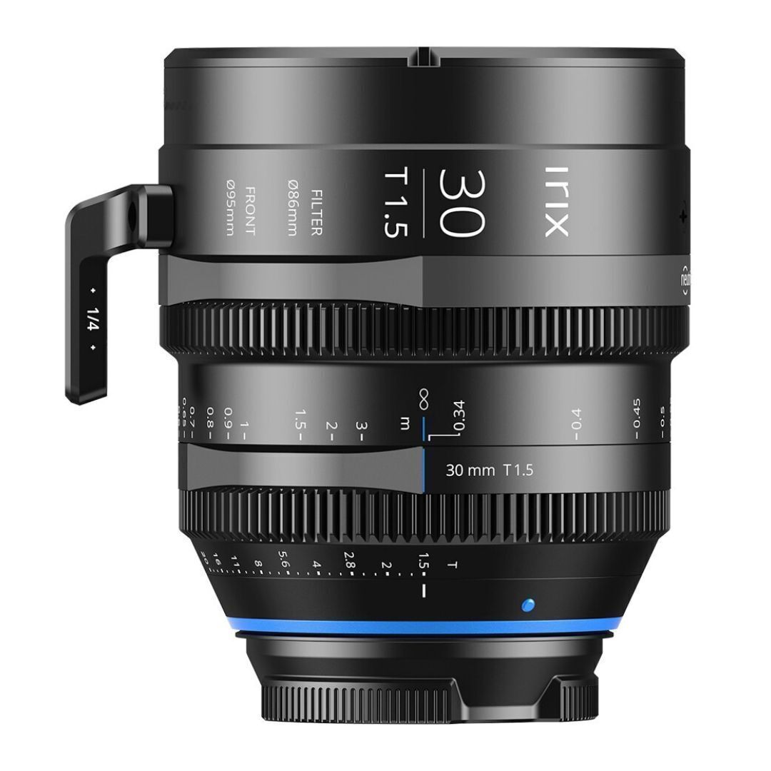 Объектив Irix Cine 30mm T1.5 Black для Sony E с прочным дизайном и резьбой 86 мм