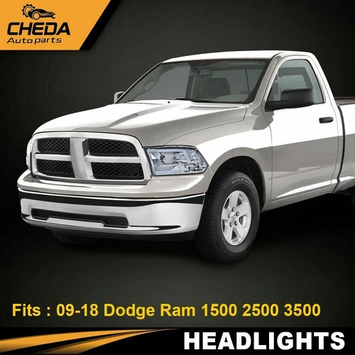 Faros proyectores tubo humo LED DRL aptos para 09-12 Ram 1500 - 3500 - Imagen 3 de 12