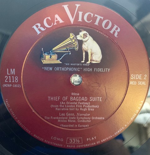 Rozsa-  Kipling's Jungle Book/ Thief Of Bagdad RCA LM 2118 Red Seal rare - Bild 4 von 4