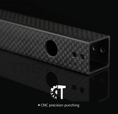 VzBot330 CF-tube fibra de carbono eje X 2020 perfil guía lineal alta velocidad - Imagen 6 de 8