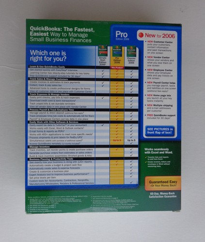 Intuit QuickBooks® Pro 2006 For Windows XP, 2000 - Afbeelding 2 van 9