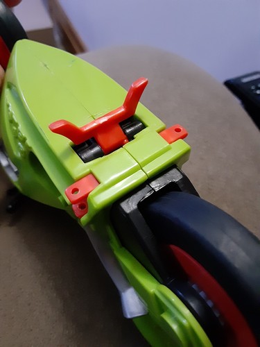 Tmnt Road Racing Mike Kowabunga Bike TMNT Bodacious Bikers Green Motorcycle 1994 - Picture 6 of 7