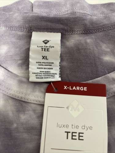 T-shirt donna Member's Mark Luxe Tie Dye | Viola taglia XL nuova con etichette - Foto 5 di 8