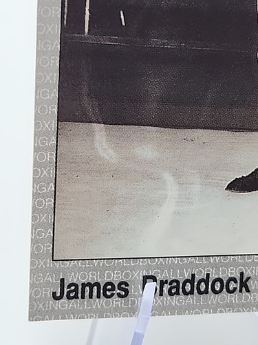 James Braddock "The Cinderella Man" 1991 Aw Sports Boxing Card #53, Hall Of Fame - Picture 5 of 11