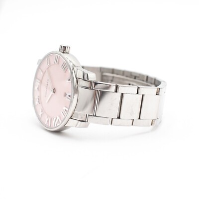 Tiffany & Co. Atlas Stainless Steel Pink Dial Ladies Watch | eBay
