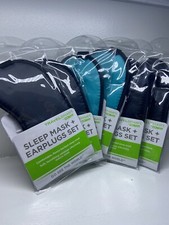 Travelsmart by Conair sleep mask  ear plug set-new 6 PACK