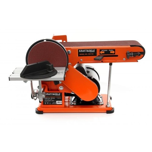 KRAFT cinta y amoladora de platos 600W amoladora de cinta banco de trabajo rectificadora - Imagen 2 de 12