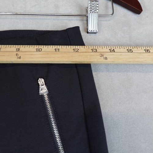 Rag & Bone Pants Womens Size 0 Black Minimalist Ankle Zip Mid Rise Equestrian - Picture 8 of 11