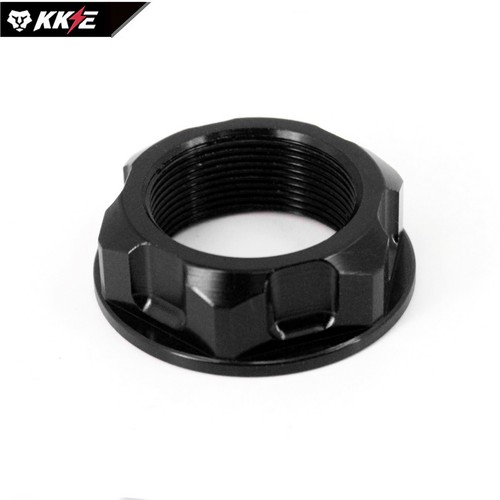 New CNC Billet Steering Stem Nut for HONDA CR125R/250R 2001 CRF450R 250X Black