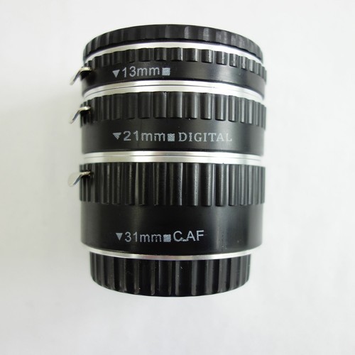 Kit filtro Vivitar accessori fotocamera 49 mm prolunga automatica tubo set caricatore obiettivo - Foto 4 di 6