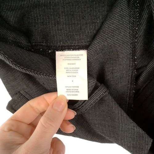 My Michelle Gray Bootcut Dress Pants Juniors 9 - Picture 10 of 10