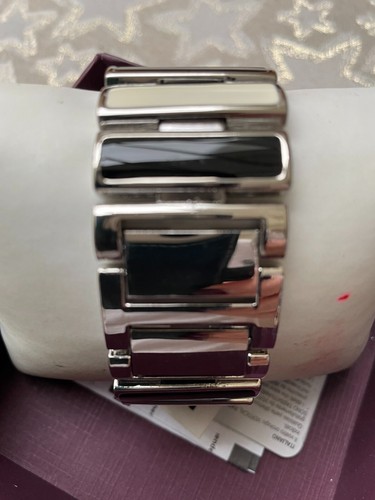Uhren Damen D10 VERTICAL SCHWARZ WEISS Quartz Stainless Steel Nickelfrei - Bild 7 von 7