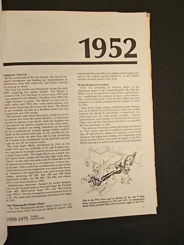 Farm Tractors 1950-1975 Lester Larsen American Society of Agricultural Engineers - Bild 14 von 24