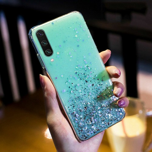 Coque téléphone caoutchouc pailleté TPU souple pour Samsung Galaxy A70 A16 A40 A20E A55 - Photo 12 sur 16