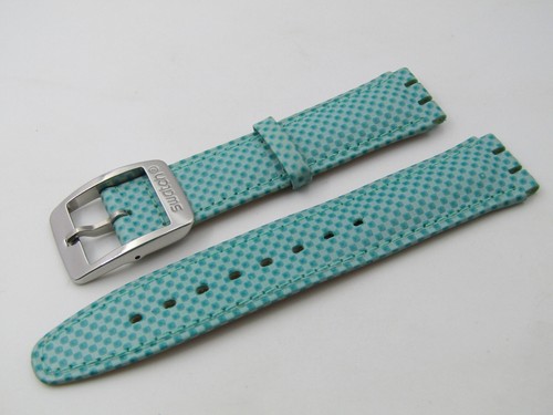 SWATCH IRONY CORREA DE CUERO "TURQUESA" + ARTÍCULO NUEVO+ - Imagen 2 de 7