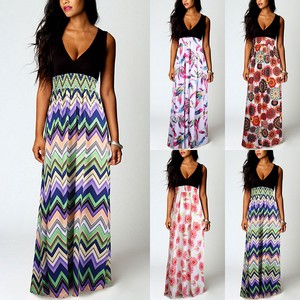 New-Boho-Maxi-Long-Dress-Women-Casual-sleeveless-Holiday-Sundress-Party-Dresses