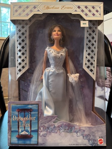 1999 Days of Our Lives Marlena Evans Bridal Barbie Doll Mattel #24193