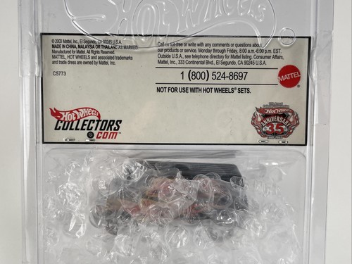 2003 hot wheels VHTF RLC Club party BLACK FLYING CUSTOMS 70s VAN bag non pink 1s - Picture 3 of 3