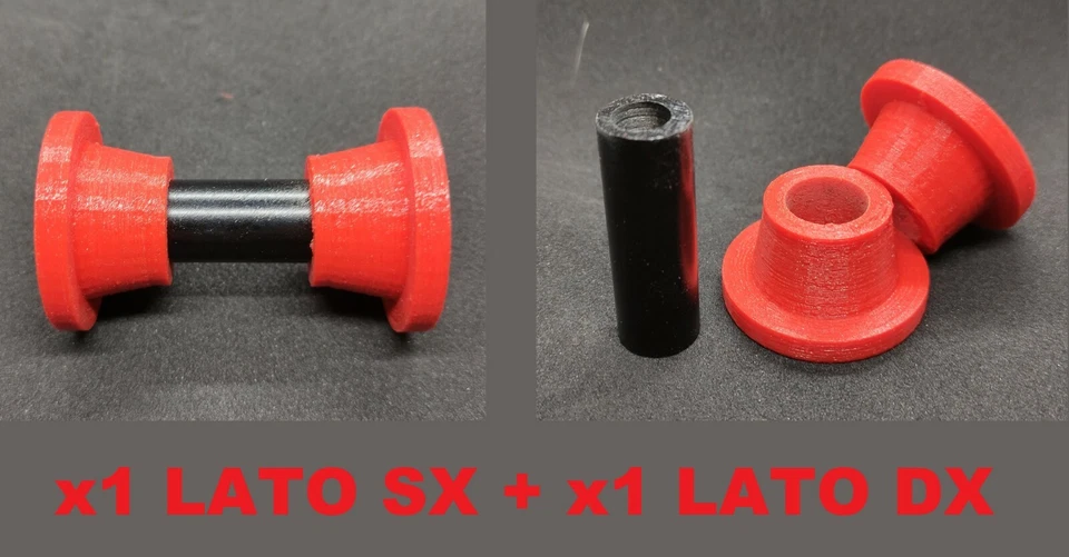 KIT EXTREME SILENT BLOCK BRACCIO OSCILLANTE ANT. FIAT PANDA 141-4X4 DAL1980-2002 - Image 2 of 4
