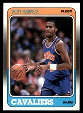 1988-89 Fleer Ron Harper Cleveland Cavaliers #23