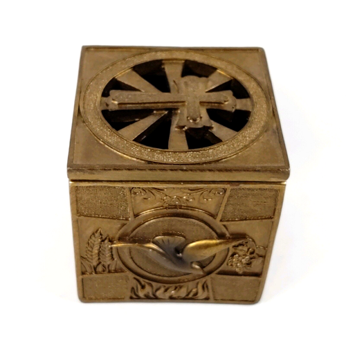 Römische 3,5 Zoll Multi Sakrament Kreuz Andenken Box Jeremia 29:11 - Bild 5 von 11