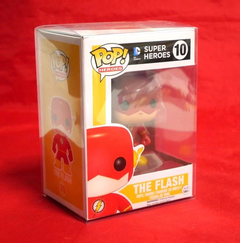 DC Super Heroes Funko Pop The Flash #10 MIB w Plastic Protector