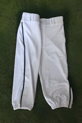 Knicker Baseball Pants White Black Stripe Youth XL Champro Triple Crown 2.0 - Picture 8 of 8