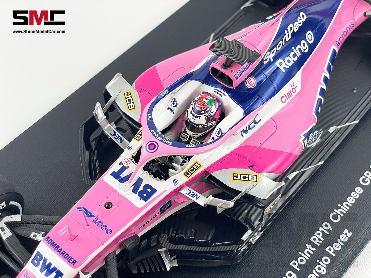 1:18 Spark BWT Racing Point RP19 #11 Sergio Perez Chinese GP 1:18 Spark BWT Racing Point RP19 #11 Sergio Perez Chinese GP