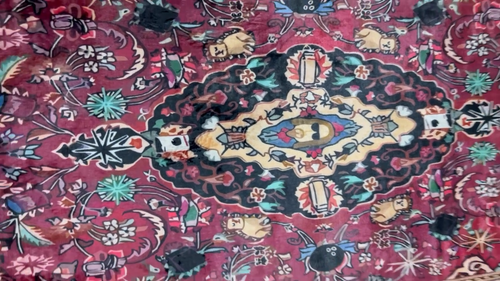 Dude Rug, The Big Lebowski Rug, Big Lebowski Rug, Dude Pattern Rug - Video 1 von 1