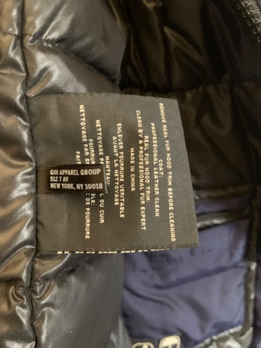 Andrew Marc Premium Women Down Jacket Size S Blue NWT MSRP $695 - Picture 8 of 9