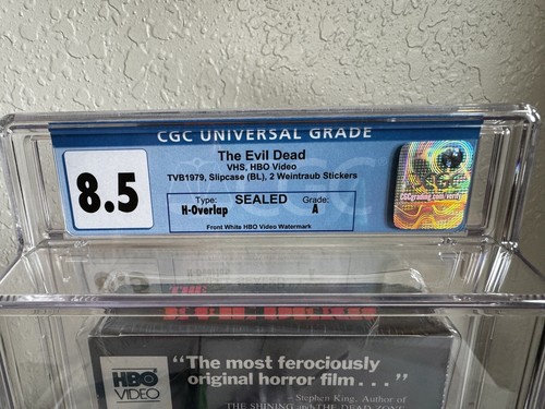 Evil Dead VHS 1979 CGC 8.5 - Picture 3 of 4