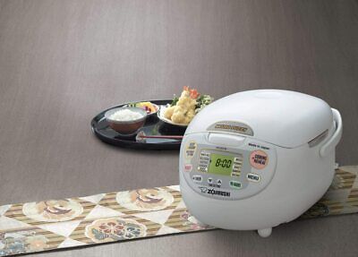 Zojirushi NS-ZCC18 10-Cup Neuro Fuzzy Rice Cooker, 1.8