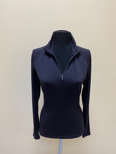 Icebreaker Bodyfit 200 Womens Purple Merino Wool Half Zip Long Sleeve Size M - Picture 8 of 14