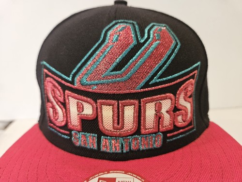New Era HWC Hardwood Classics SAN ANTONIO SPURS 9FIFTY Snapback Cap Hat NBA Wool - Picture 10 of 16