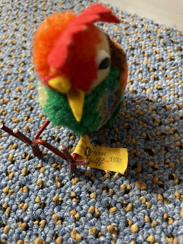 Steiff Vögelchen Gockel Metallbeine Mini Wolle Wolltier Wollminiatur - Bild 3 von 5