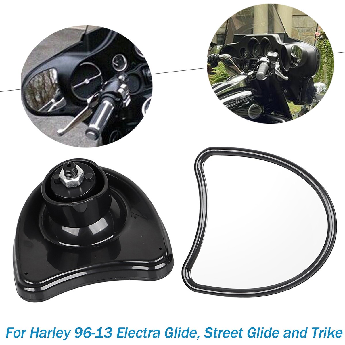 ReFa - YM♡ Inner Fairing Mount Mirrors for Harley Street Glide FLHX