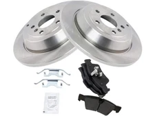 For 2007-2009 Mercedes ML320 Brake Pad and Rotor Kit Rear 46532FJPF 2008