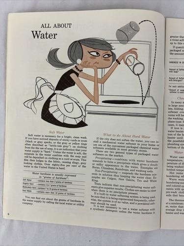 Retro Kitchy Better Home Laundering By General Electric 1950’s Washer Manual - Picture 6 of 13