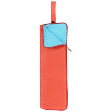Umbrellas Bag Carry Bag 4.7"x12.6" Portable Wet Umbrella Sleeve Pouch Orange