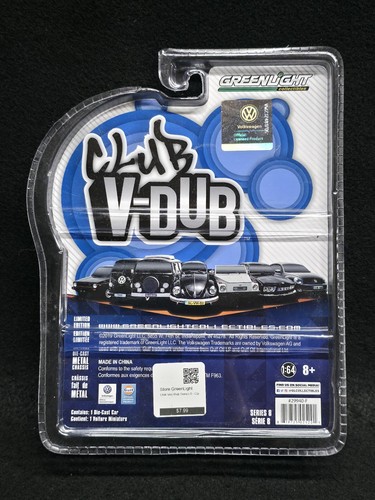 Greenlight Club V-Dub Series 8 Saint John Police Classic Volkswagen Beetle - Picture 3 of 3
