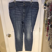 Old Navy Women's Jeans Plus Size 26 Rockstar Super Skinny NEW