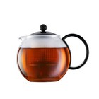 Bodum Assam Medium Tea Press with Plastic Filter  Black  1.0 l  34 oz.