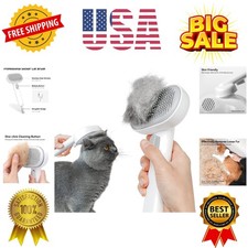 Cat Brush for Shedding, Cat Brushes for Indoor Cats, Cat Brush for Long or Sh...