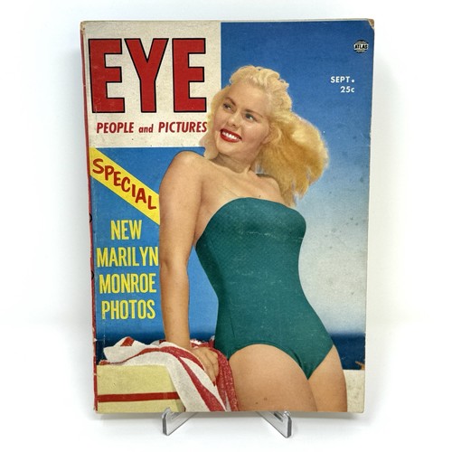 Eye: People And Pictures Magazine September 1953 Marilyn Monroe Artikel & Fotos
