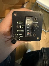 Mixture Mizer EGT Monitor KS Avionics 14v A001 , Untested