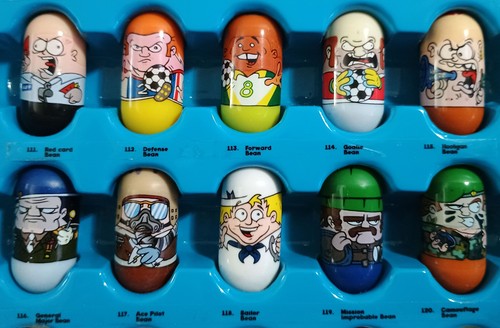 VINTAGE MIGHTY BEANZ SERIES 2 COMPLETE SET 61-130 IN OFFICIAL COLLECTOR CASE - Picture 8 of 19